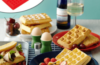 Gofrera de silicona (para microondas y horno)