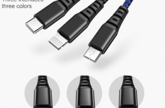 Cable usb con 3 puertos (tipo c, micro y Iphone)