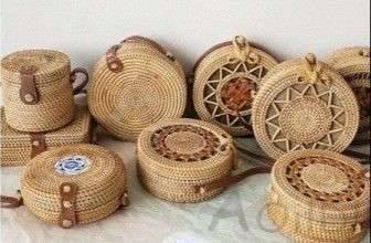 Bolso veraniego de ratán (diferentes modelos)