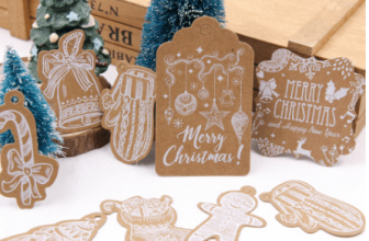 Tags navideños (Pack 50/100 piezas)