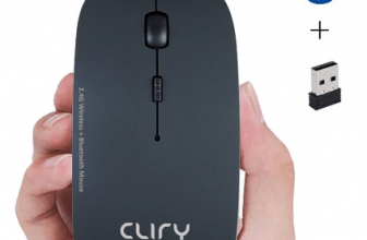 Ratón inalámbrico 2 en 1 por  3’30€