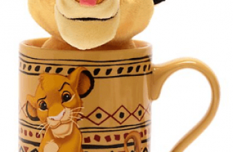 Conjunto peluche y taza de Simba por 15€