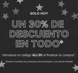 CONVERSE ( último día código descuento del 30% )