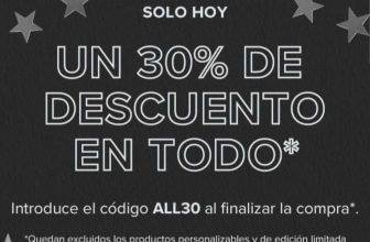 CONVERSE ( último día código descuento del 30% )