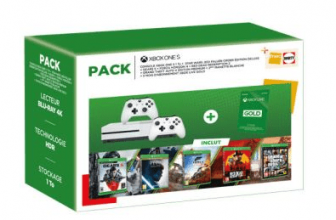 Ofertón pack xbox one S 1Tb+2o Mando+5 juegos+Xbox Live—250€!!!!