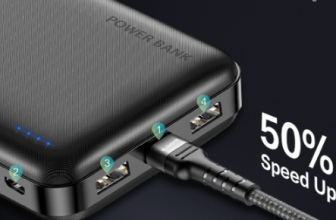 Batería externa (20000 mAh) Con cupón descuento