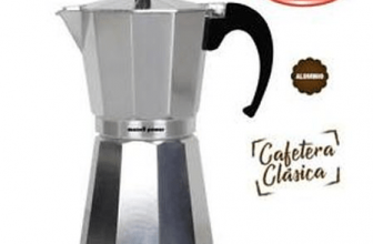Cafetera italiana de aluminio (Envío en 3 días)