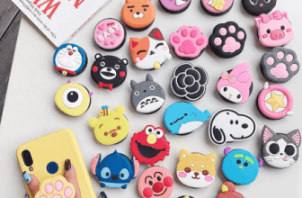 Soportes para teléfono de dibujos animados