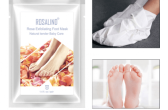 Mascarilla de pie exfoliante ROSALIND