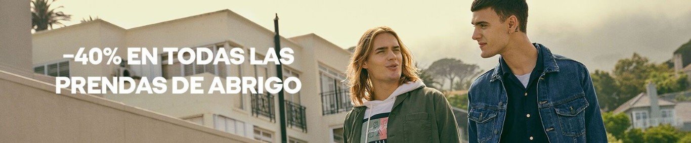 -40% EN TODAS LAS PRENDAS DE ABRIGO