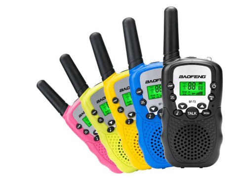 Pack 2 Walkie Talkie para niños de largo alcance (con cupón descuento)