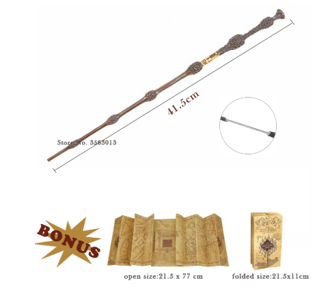Varitas de Harry Potter (14% de descuento) + regalo mapa del merodeador