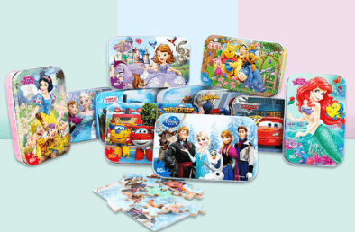 Puzzles para niños de dibujos animados Disney