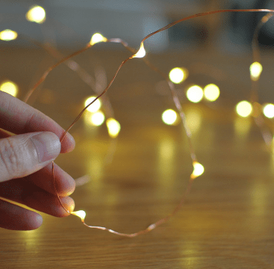 Cadena de luces 2/5/10 metros (varios colores)