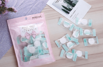 Set de mascarillas faciales comprimidas deshechables