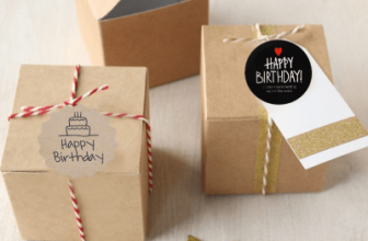 Mini cajas de cartón para regalos