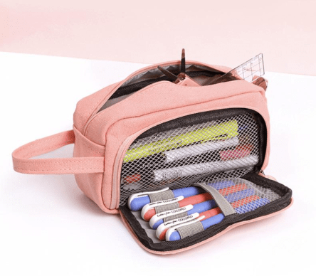 Estuches de gran capacidad en varios colores