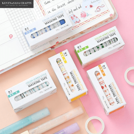 Sets de washi tape (cintas decorativas)