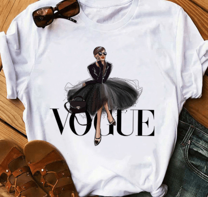 Camisetas Vogue para mujer (41% descuento)