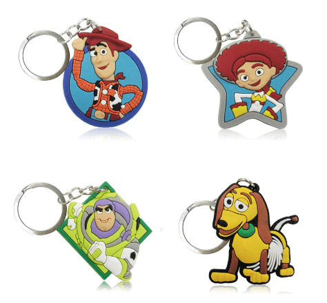 Llaveros de dibujos animados (60% descuento)