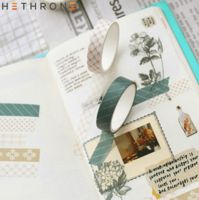 Washi tape en diferentes tonos