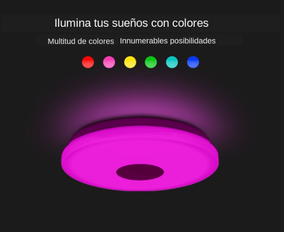 Luz de techo moderna y inteligente Offdarks (55 % descuento)