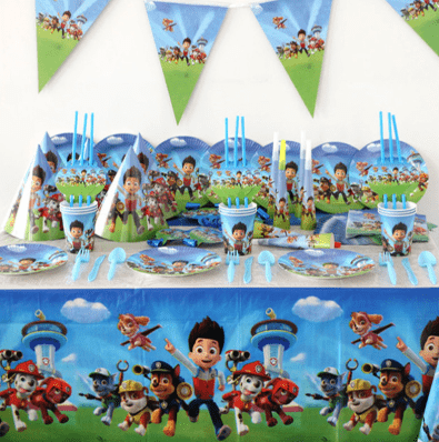 Set de cumpleaños de la Patrulla canina (106 unidades)