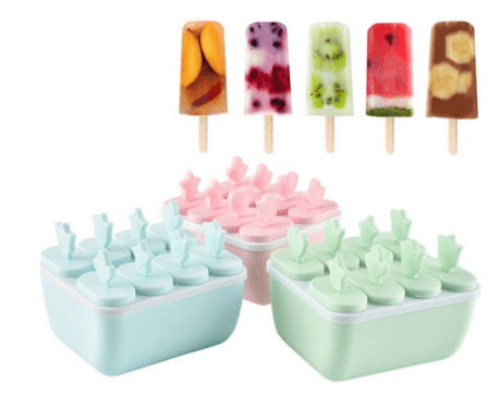 Bandeja de polos para hacer helado