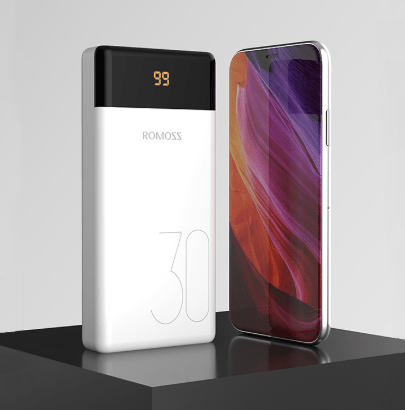 Batería externa Romoss Lt30 (30000 mAh) 44% descuento