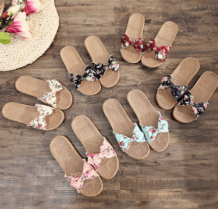 Sandalias de lino para mujer (40% descuento)