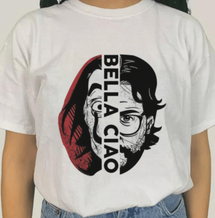 Camisetas de La Casa de Papel (hasta 40% descuento)