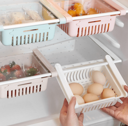 Organizadores de nevera ajustables