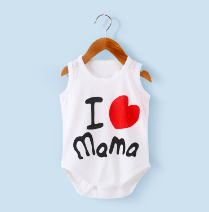 Bodys para bebé con diferentes estampados