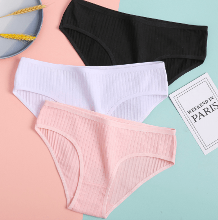 Pack braguitas de algodón en varios colores