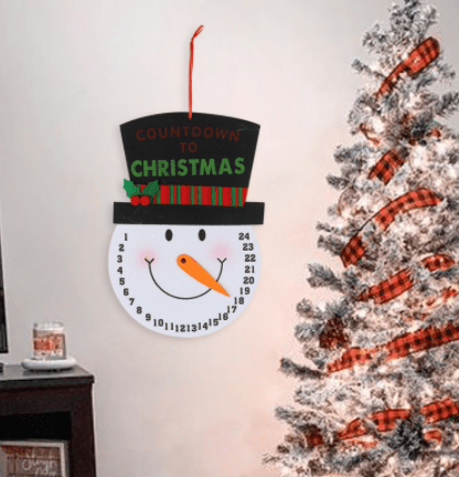 Calendario de adviento con cuenta atrás (32% descuento)