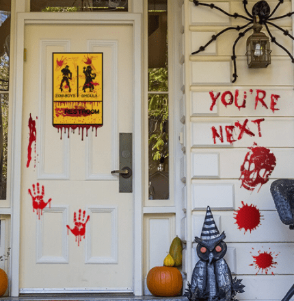 Pegatinas de halloween para decorar la casa