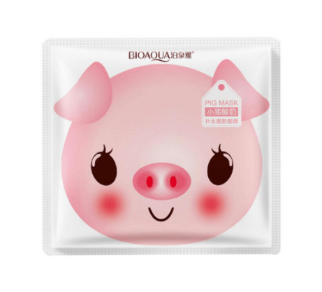 Mascarilla facial de cerdito Bioaqua (30% descuento)
