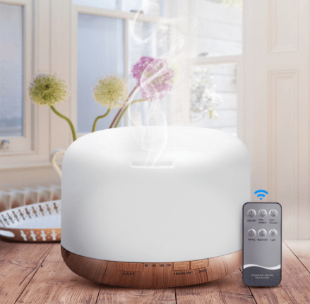 Humidificador/difusor con leds (300/500 ml)