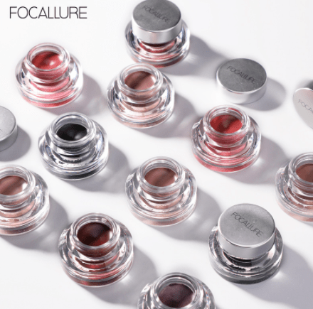 Eyeliner en crema para cejas con dos pinceles Focallure (65% descuento)