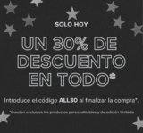 CONVERSE ( último día código descuento del 30% )