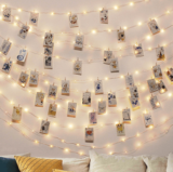 Cadena de luces led con clip (medidas: 2m/5m/10m) 25 % de descuento