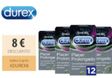 Pack 48 preservativos Durex (Placer Prolongado) Envío en 3 días