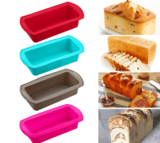 Moldes de silicona rectangular para hornear