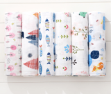 Muselinas para bebé con diferentes estampados