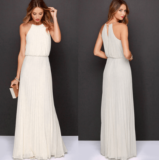 Vestidos plisados de gasa (varios colores)