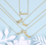 Collar con nombre personalizable (plata de ley 925)