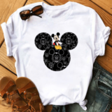 Camisetas Mickey Mouse de manga corta
