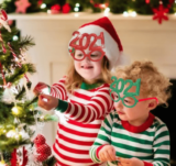 Gafas navideñas para fin de año