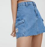 Mini falda vaquera