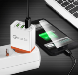 Cargador usb con varias entradas (carga rápida)